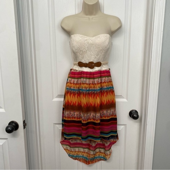 Deb Strapless High Low Dress Size 9 - Picture 12 of 12